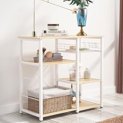 SDHYL Microwave Oven Rack and Storage Shelf Cover