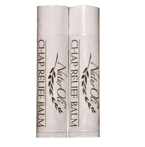 NaturOli All Natural Chap Relief Lip Balm - 2 PACK! - Gluten free! Made in USA! image 2