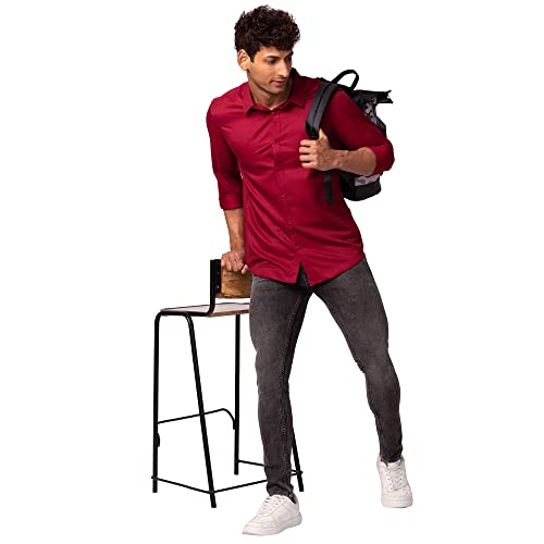 Image of Spykar Men's Skinny Fit Low-Rise Casual Jeans
