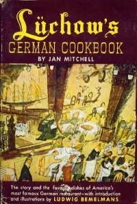 Hardcover Luchow's German Cookbook Book