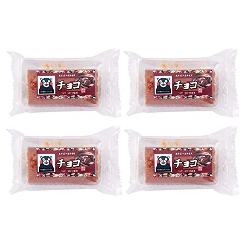 和菓子 熊本あん巻一口 チョコ 1本×4袋