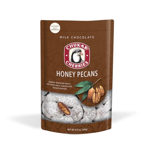 Chukar Cherries Milk Chocolate Honey Roasted Pecans