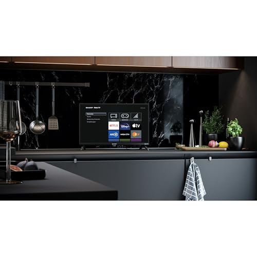 SHARP 24GD2225E HD Ready Smart TV, (60 cm/24 Zoll, Roku TV, Rahmenlos, HDR10, Dolby Digital) 2