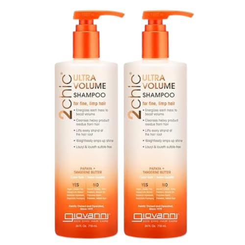 GIOVANNI 2chic Ultra-Volume Shampoo, No Parabens, Color Safe, 24 oz image 5