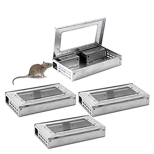 FPS 4 Tin Cat Style Mouse Live Trap with Window ONLY Sold FPS 4 Tin Cat Style Mouse Live Trap with Window ONLY Sold