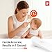 iHealth No-Touch Forehead Thermometer for Adults, Kids, Babies - 1s Fast Accurate, 3 Ultra-Sensitive Sensors, Quiet Vibration Feedback, Digital Large LED Digits, Easy to Use for Home & Nurses, PT3