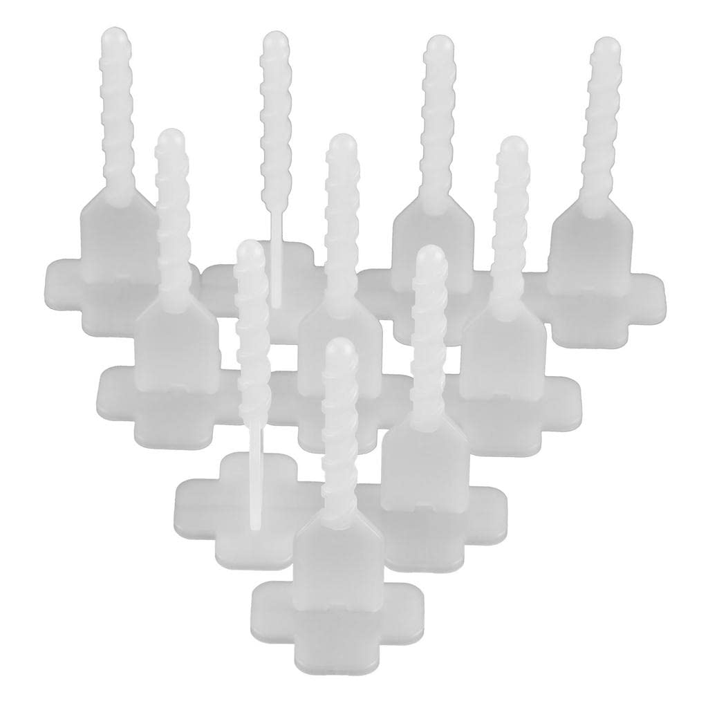 WINTI 100Pieces PVC Tile Flat Leveling System Straps Slot Type Floor DL-F01A2