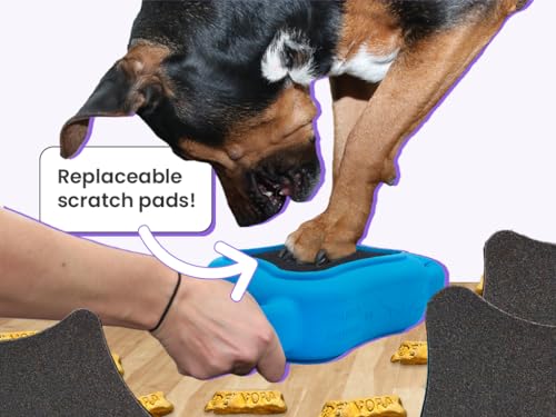 De' Vora Scratch Square Dog Nail Trimmer & File- Avoid Over Clipping- Award Winning, Safe, Easy to use, Home Grooming (Used L/Extra Large)