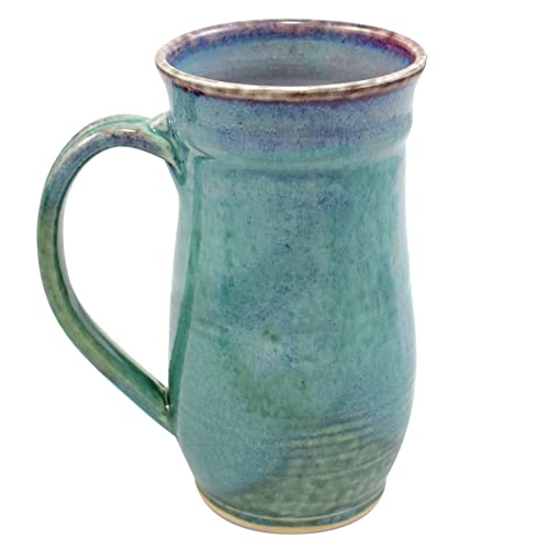 Modern Artisans American Made Orchid Green Pottery Collection: 20-oz Tall Mug
