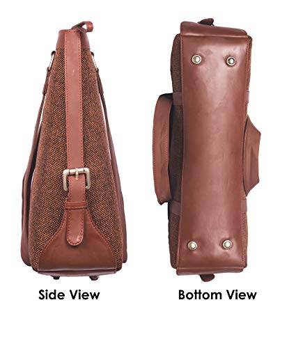 Image of ZOUK Vegan Leather Women's Office Bag for 15.6 inch Laptop, MacBook