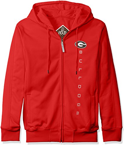 G-III Sports by Carl Banks NCAA Men's Snap Fleece Full Zip Hoody