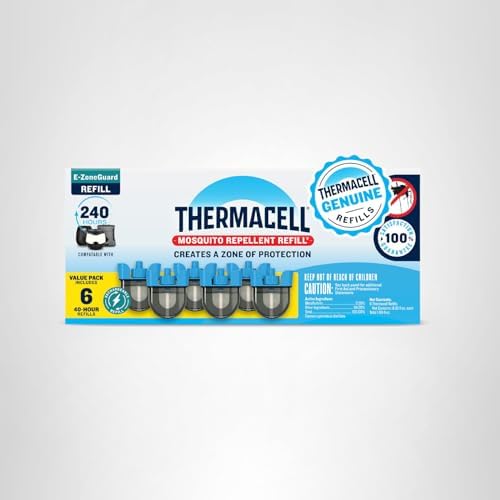 Thermacell Patio Shield Mosquito Repellent E-Series Rechargeable Repeller Bundle; 20’ Mosquito Protection Zone; Includes 240-Hour Repellent Refill; No Spray, Flame or Scent; Bug Spray Alternative — view 8