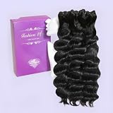 20A Real Raw Loose Wave Bundles Human Hair,100% Raw Human Hair Bundles 14 16 18 Inch,100% Unprocessed Loose Deep Wave Bundles Human Hair,Multiple Washes Keep Texture Silky Soft,3X Longer Lifespan