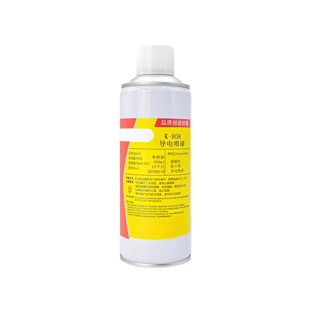 VIDOO K-808 Pintura Conductiva Secado Rápido Reparación Electrónica Cola-450ml