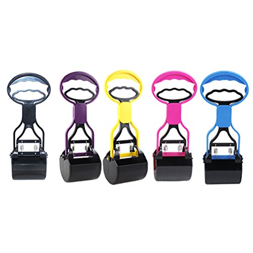 UEETEK – Coletor portátil de cocô para cães e gatos, pegador de cocô de cachorro portátil para cães