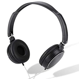 Bedrade headset, opvouwbare compacte verstelbare hoofdband Stereo HiFi-muziek Hoofdtelefoonondersteuning voor het afspelen van mp3-nummers opgeslagen op de TF-kaart