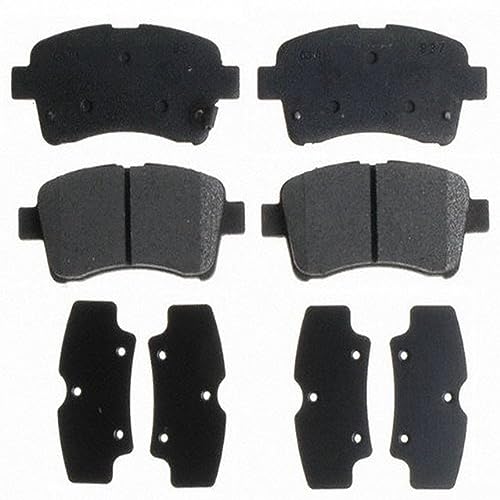 Raybestos SGD937M Service Grade Semi-Metallic Disc Brake Pad Set