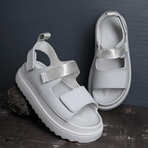 Image of YOHO Wanderz Sandals for Women & Girls | Chunky Ripple Sole with Adjustable Straps | Waterproof Monsoon Footwear | 003