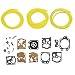 Produktbild OxoxO Carburetor Diaphragm Gasket Needle Kit with 3 Size Fuel Line Compatible with Walbro Echo Homelite Husqvarna Chainsaw String Trimmer Compatible with K20-WAT