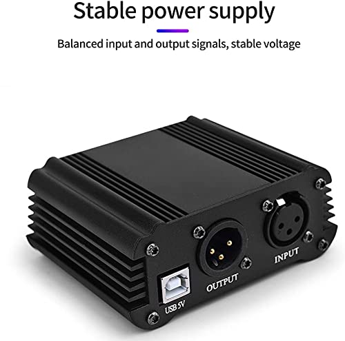 Amazon.co.jp: Phantom Power Supply 48V ポータブル ファントム電源