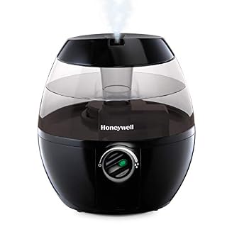 Honeywell HUL520B Mistmate Cool Mist Humidifier Black With Easy Fill Tank & Auto Shut-Off, For Small Room, Bedroom, Baby Room, Office