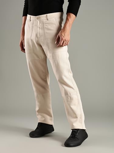 Image of Thomas Scott Men's Relaxed Fit Cotton Chino Trousers
