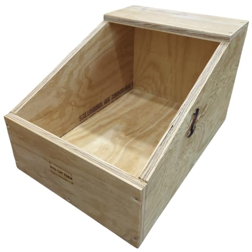 XL Rabbit Nest Box Heavy-Duty Wood Large & Giant Rabbit Breeds Perfect for Nesting & Breeding Rabbits and Small Animals