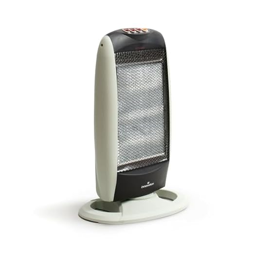THE SECRET HOME - Estufa Halógena de 400/800/1200W - Portátil, Bajo Consumo, Seguridad Anti-Vuelco - 4 Potencias - Calor Instantáneo - Ideal para Baño y Hogar - 33x23x51 cm