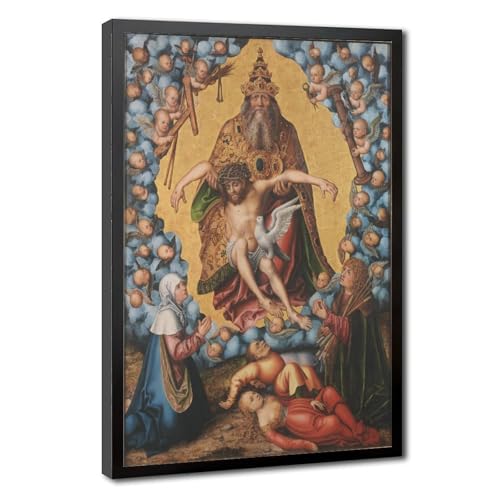 Toile Sainte Trinité WCYB : dites adieu aux murs vides avec ce cadre mural 40x61cm