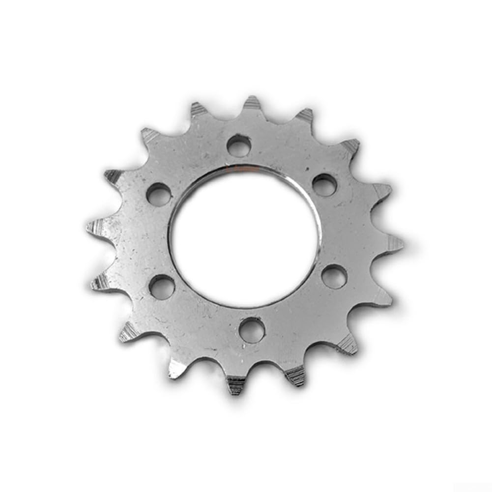 16T Fixed Gear For Bicycle Disc Brake Mount Bolts Bike 16 Tooth Sprocket Fixed Chain Wheel Disc Hub Convert To Fix Gear Single Speed Fixed Cog