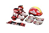Kit patines de ruedas, casco, protección rodilleras y coderas