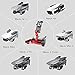 ACROTOR Mavic Mini Air 2 Pro Tablet Holder Foldable Aluminum Extender Remote Controller Holder with Lanyard for Mavic Air Pro Mavic 2 Zoom Spark Air 2 Mavic Mini 2 Controller Accessories