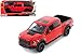 2017 Ford F-150 Raptor Pickup Truck Red with Black Wheels 1/27 Diecast Model Car by Motormax 79344r