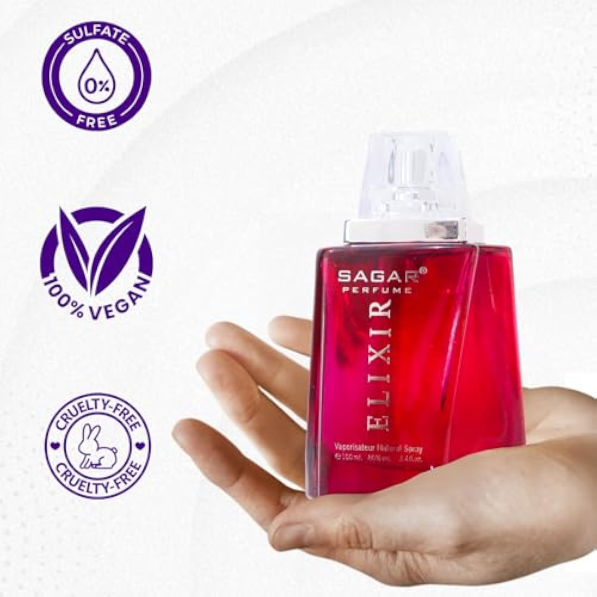 ELIXIR 100ml Premium EDP for Men & Women, Long Lasting