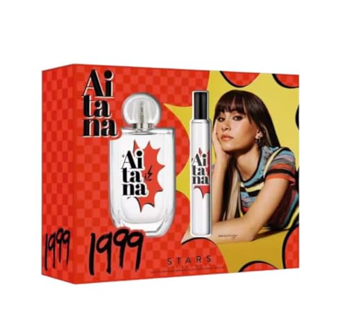 Aitana 1999 Perfume Set, Eau de Toilette 80 ml con Bruma para el...