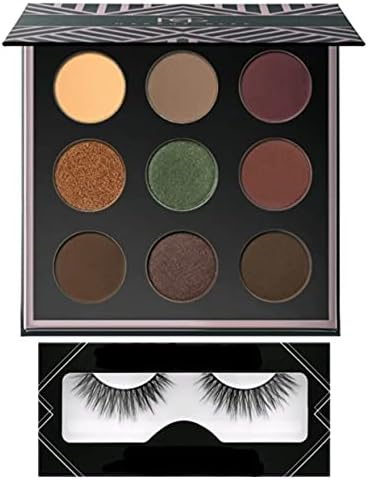 Makeup Geek Fall Harvest Palette + Makeup Geek Graceful Lashes Bundle Set