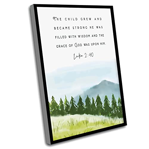 Country Home Decor Rustic Farmhouse,Luke 2 40 And The Child