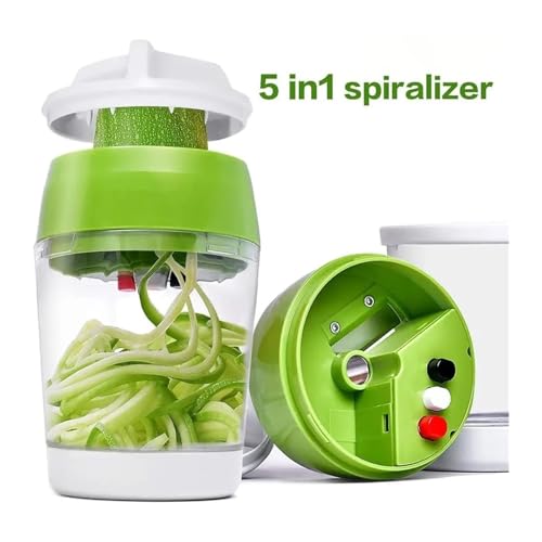 Cortador manual en espiral para vegetales miniatura 2