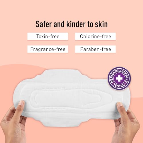 Image of Sirona Max Sanitary Pads for Women | XL Plus (Pack of 60 Pads) | 100% Rash Free & Toxic-Free | Organic Cotton Sanitary Pad | Up to 0% Leakage, Comfortable & High Absorbency