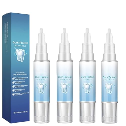 4Pcs Gums Repair Gel 2025 Teeth Repair Gel Natural Toothpaste Treatment Protect Gums & Oral Care Deeply Cleaning RevitalizesGums 4ml