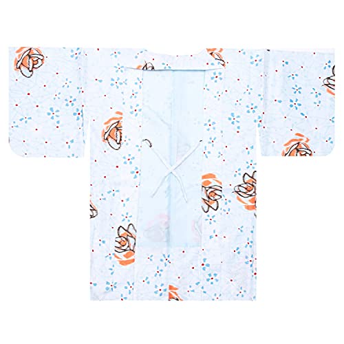 KYOETSU Women\'s Haori Komon Kimono Jacket Washable Single Item 279 (28Bd)