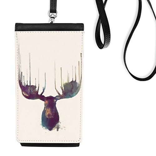 Bourse smartphone pour vos sorties avec design renne artistique