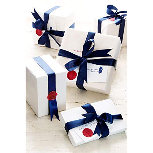 Vatin 1 Inch Double Faced Polyester Satin Ribbon Navy Blue - 25 Yard Spool, Perfect For Wedding, Wreath, Baby Shower,Packing And Other Projects. #TOP7