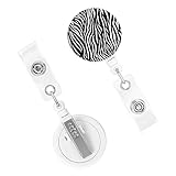 Facile à utiliser : il suffit de clipser le porte-badge aux vêtements, poches de chemise, ceintures, sacs à dos et partout où vous le souhaitez pour vous assurer que votre badge ne tombe pas de votre uniforme. Le porte-badge permet d'accéder et de scanner plus facilement vos cartes sans avoir besoin d'un support, apportant plus de commodité à votre vie.