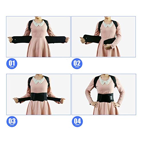 Correction orthopédique de la posture avec sangles réglables