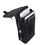 Large Smartphone Pouch Tool Belt, Cell Phone Holster, Phone Case, Tactical Carrying Case, Belt Loop Gift for Men's Hiking, Camping, Barbeque, Rescue