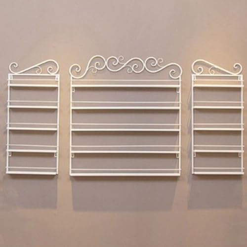 Wall-Mounted Nail Polish Organizer - Elegant European Design, Stylish Nail