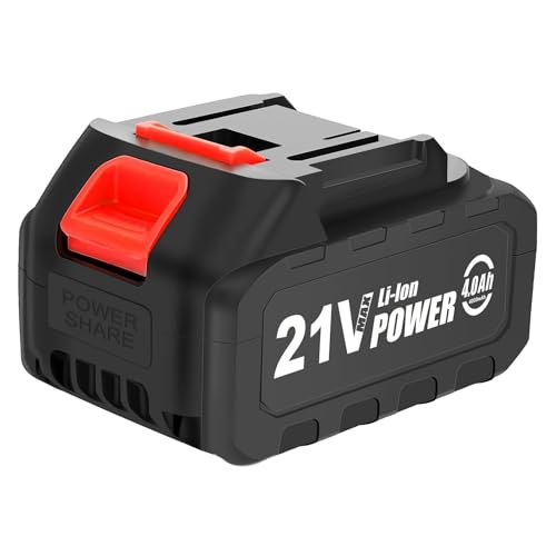 XIKAYADA 21V/4000mAh 充電式 リチウムイオンバッテリー グラインダー・電動バサミ・ドライバー等電動工具用 互換電池