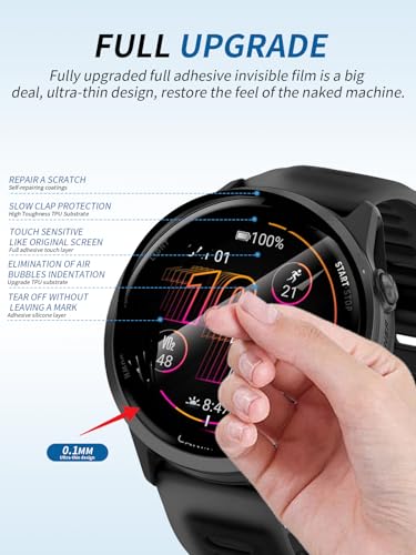 Protection écran Garmin Forerunner 570 en PMMA premium haute définition - 5