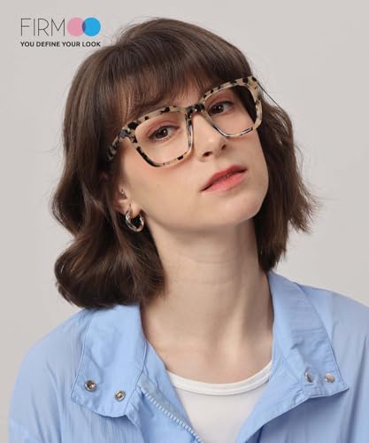 Image of Firmoo Oversized Blue Light Blocking Glasses Computer Gaming Glasses, Blue Blockers Glasses for Women /Men